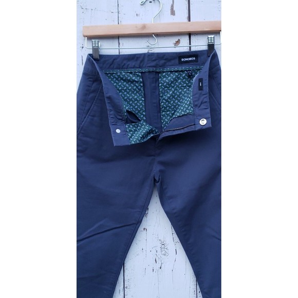 Bonobos Original Stretch Washed Chino Khaki Skinny Fit After Midnights 29 /32
